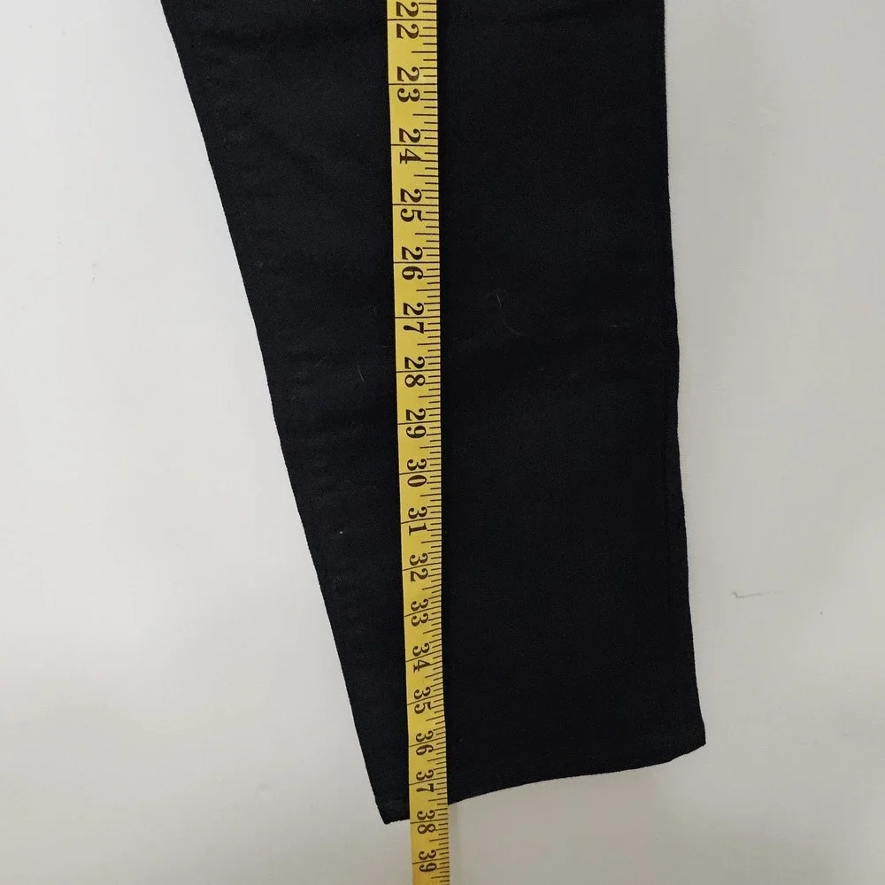 Universal Thread Women's Jeans Size 6 Black High Rise Straight Stretch‎ 444226
